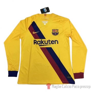 Maglia Barcellona Away Manica Lunga 2019/2020 Maglia Barcellona Away Manica Lunga 2019/2020