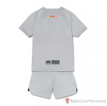 Maglia Barcellona Terza Bambino 22-23