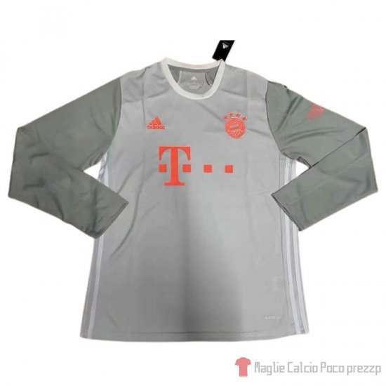 Maglia Bayern Munich Away Maniche Lunghe 20-21 - Clicca l'immagine per chiudere