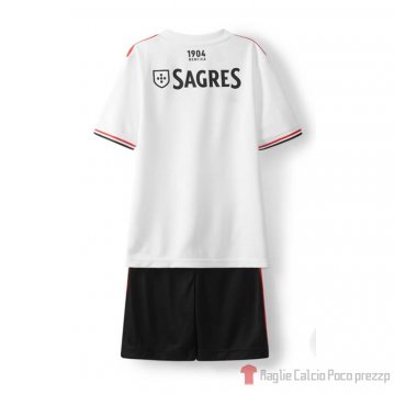 Maglia Benfica Away Bambino 21-22