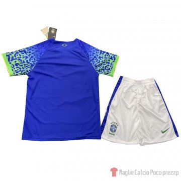 Maglia Brasile Away Bambino 2022