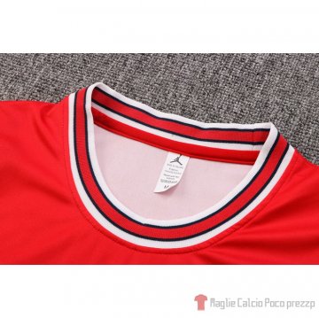 Maglia De Allenamento Paris Saint-germain Jordan 22-23 Rojo