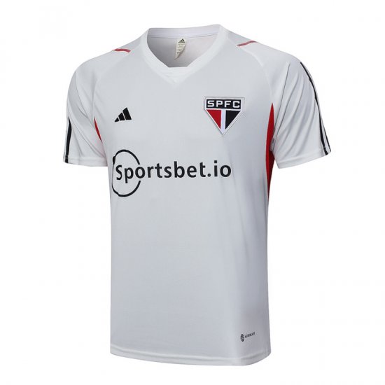Maglia De Allenamento Sao Paulo 23-24 Gris - Clicca l'immagine per chiudere