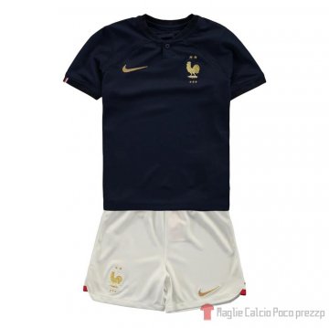 Maglia Francia Home Bambino 2022