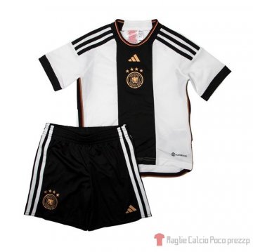 Maglia Germania Home Bambino 2022 Maglia Germania Home Bambino 2022