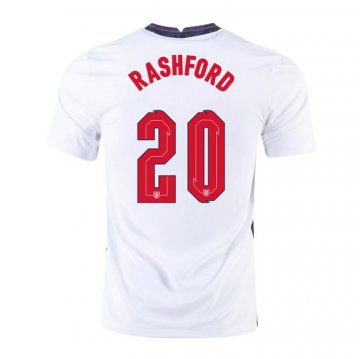 Maglia Inghilterra Giocatore Rashford Home 20-21 Maglia Inghilterra Giocatore Rashford Home 20-21