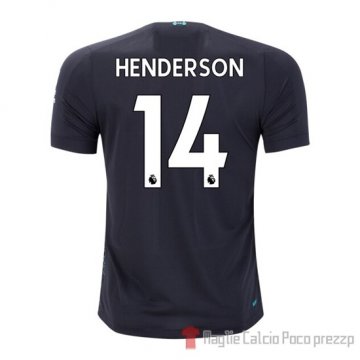Maglia Liverpool Giocatore Henderson Terza 2019/2020 Maglia Liverpool Giocatore Henderson Terza 2019/2020