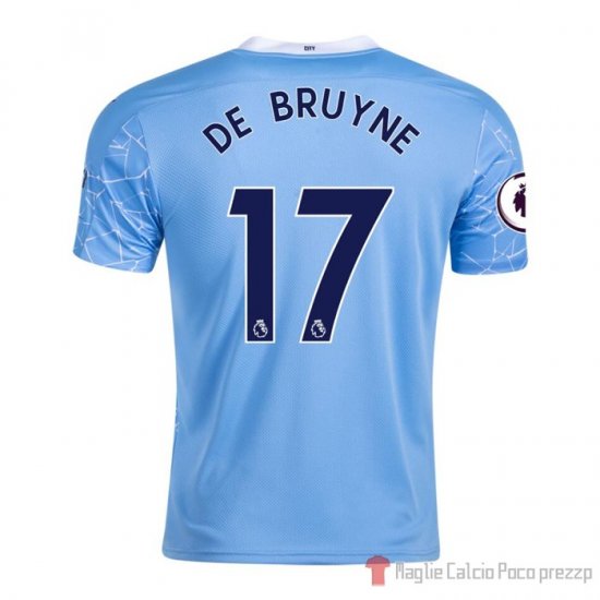 Maglia Manchester City Giocatore De Bruyne Home 20-21 - Clicca l'immagine per chiudere