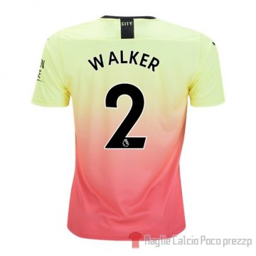 Maglia Manchester City Giocatore Walker Terza 2019/2020 Maglia Manchester City Giocatore Walker Terza 2019/2020