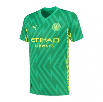 Maglia Manchester City Portiere 23-24 Verde Maglia Manchester City Portiere 23-24 Verde