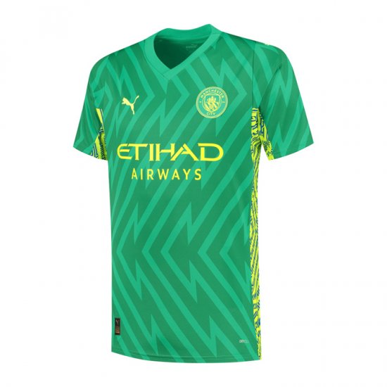 Maglia Manchester City Portiere 23-24 Verde - Clicca l'immagine per chiudere
