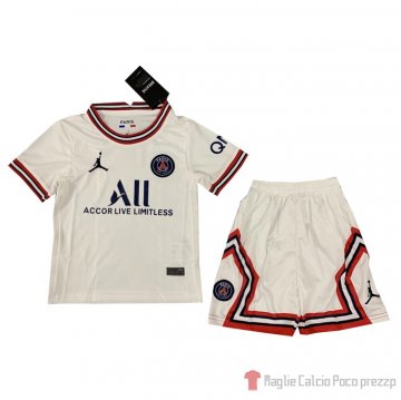 Maglia Paris Saint-germain Cuarto Bambino 21-22 Maglia Paris Saint-germain Cuarto Bambino 21-22