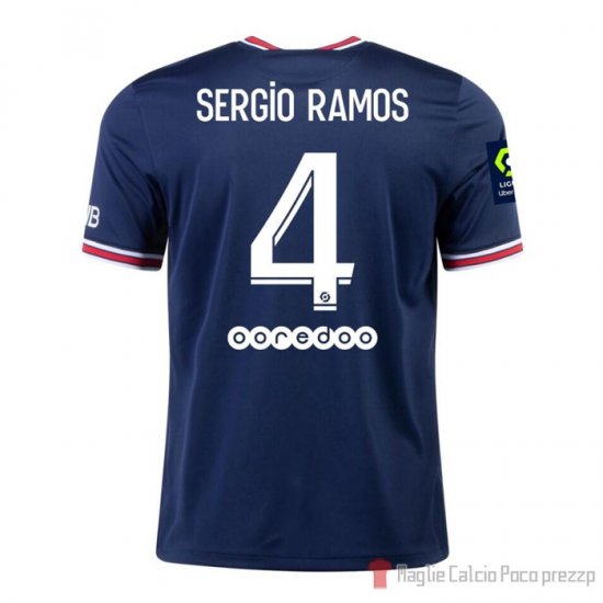 Maglia Paris Saint-germain Giocatore Sergio Ramos Home 21-22 - Clicca l'immagine per chiudere