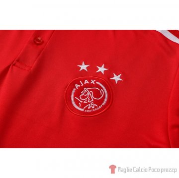 Maglia Polo Ajax 21-22 Rosso