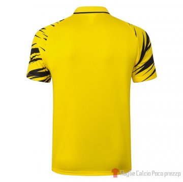 Maglia Polo Borussia Dortmund 2020-21 Giallo