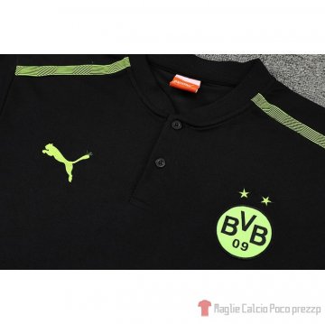 Maglia Polo Borussia Dortmund 2022-23 Nero