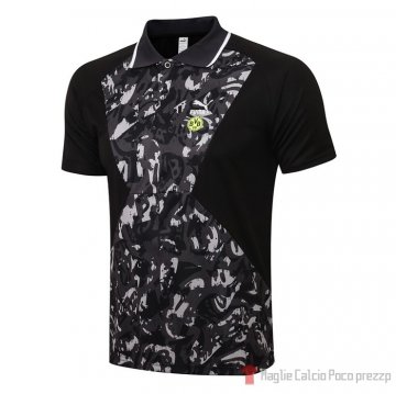 Maglia Polo Borussia Dortmund 21-22 Negro Maglia Polo Borussia Dortmund 21-22 Negro
