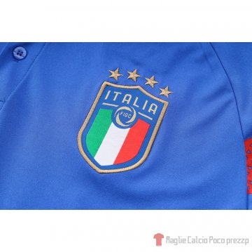 Maglia Polo Del Italia 2022-2023 Azul
