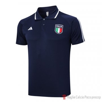 Maglia Polo Del Italia 2023-2024 Azul Maglia Polo Del Italia 2023-2024 Azul