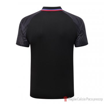 Maglia Polo Del Paris Saint-germain Jordan 22-23 Negro