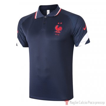 Maglia Polo Francia 2020 Blu Maglia Polo Francia 2020 Blu