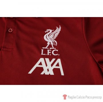 Maglia Polo Liverpool 21-22 Rosso