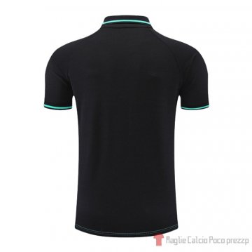 Maglia Polo Real Madrid 22-23 Nero E Verde