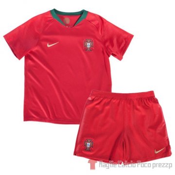 Maglia Portogallo Home Bambino 2018