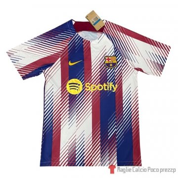 Maglia Pre-partita Del Barcellona 2023 Azul Y Rojo