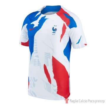 Maglia Pre-partita Del Francia 2022 Blanco