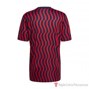 Maglia Pre Partido Del Bayern Munich 2022 Rosso