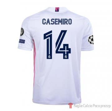 Maglia Real Madrid Giocatore Casemiro Home 20-21 Maglia Real Madrid Giocatore Casemiro Home 20-21