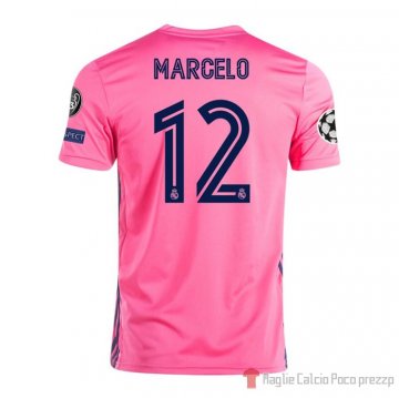 Maglia Real Madrid Giocatore Marcelo Away 20-21 Maglia Real Madrid Giocatore Marcelo Away 20-21
