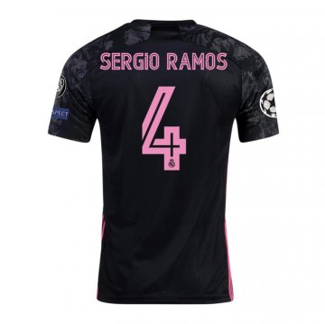 Maglia Real Madrid Giocatore Sergio Ramos Terza 20-21 Maglia Real Madrid Giocatore Sergio Ramos Terza 20-21