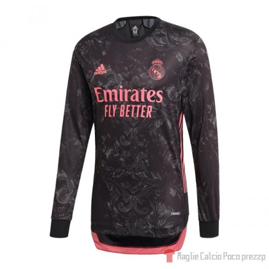 Maglia Real Madrid Terza Manica Lunga 20-21 - Clicca l'immagine per chiudere