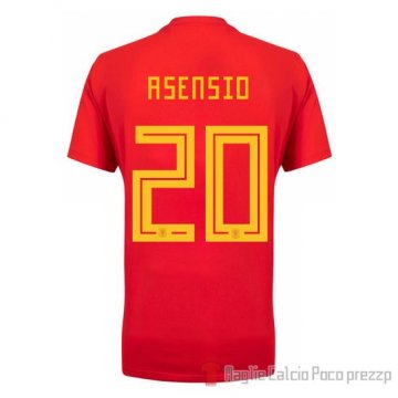 Maglia Spagna Giocatore Asensio Home 2018