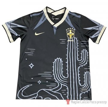 Thailandia Maglia Brasil Special 2022 Negro