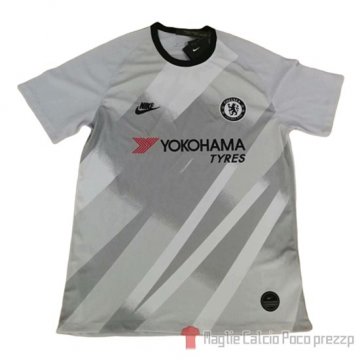Thailandia Maglia Chelsea Portiere 2019/2020 Grigio Thailandia Maglia Chelsea Portiere 2019/2020 Grigio