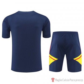 Tuta Da Track Arsenal Manica Corta 2022-2023 Blu - Pantalon Corto