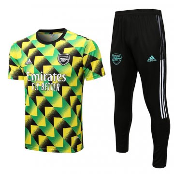 Tuta Da Track Arsenal Manica Corta 22-23 Verde Tuta Da Track Arsenal Manica Corta 22-23 Verde