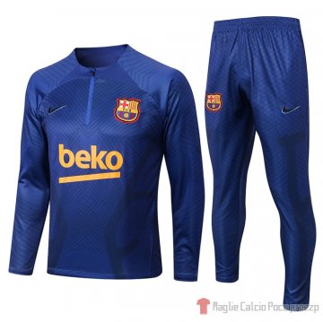 Tuta Da Track Felpa Barcellona 2022-23 Blu Tuta Da Track Felpa Barcellona 2022-23 Blu