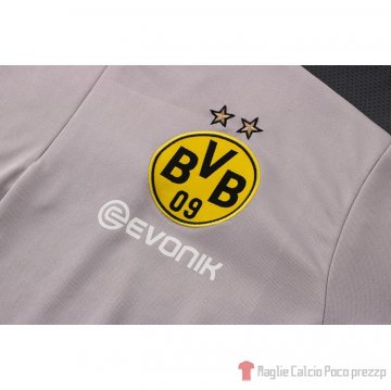 Tuta Da Track Felpa Borussia Dortmund 21-22 Grigio