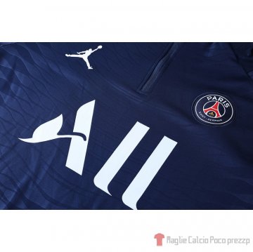 Tuta Da Track Felpa Paris Saint-germain Jordan 22-23 Blu