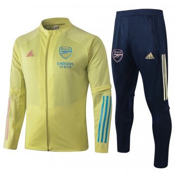 Tuta Da Track Giacca Arsenal Bambino 20-21 Giallo Tuta Da Track Giacca Arsenal Bambino 20-21 Giallo