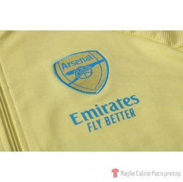 Tuta Da Track Giacca Arsenal Bambino 20-21 Giallo