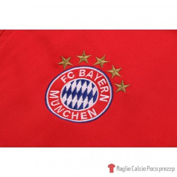 Tuta Da Track Giacca Bayern Munich 22-23 Rosso