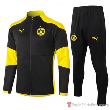 Tuta Da Track Giacca Borussia Dortmund 20-21 Nero Tuta Da Track Giacca Borussia Dortmund 20-21 Nero