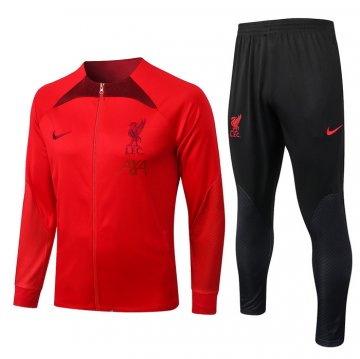 Tuta Da Track Giacca Liverpool Bambino 2022-23 Rosso Tuta Da Track Giacca Liverpool Bambino 2022-23 Rosso