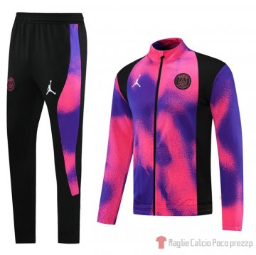 Tuta Da Track Giacca Paris Saint-germain 2021-22 Purpura