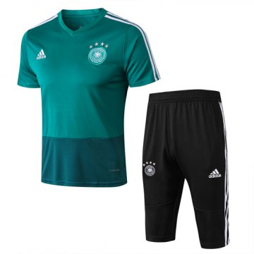 Tuta da Track Germania Manche Courte 2018 Verde Tuta da Track Germania Manche Courte 2018 Verde